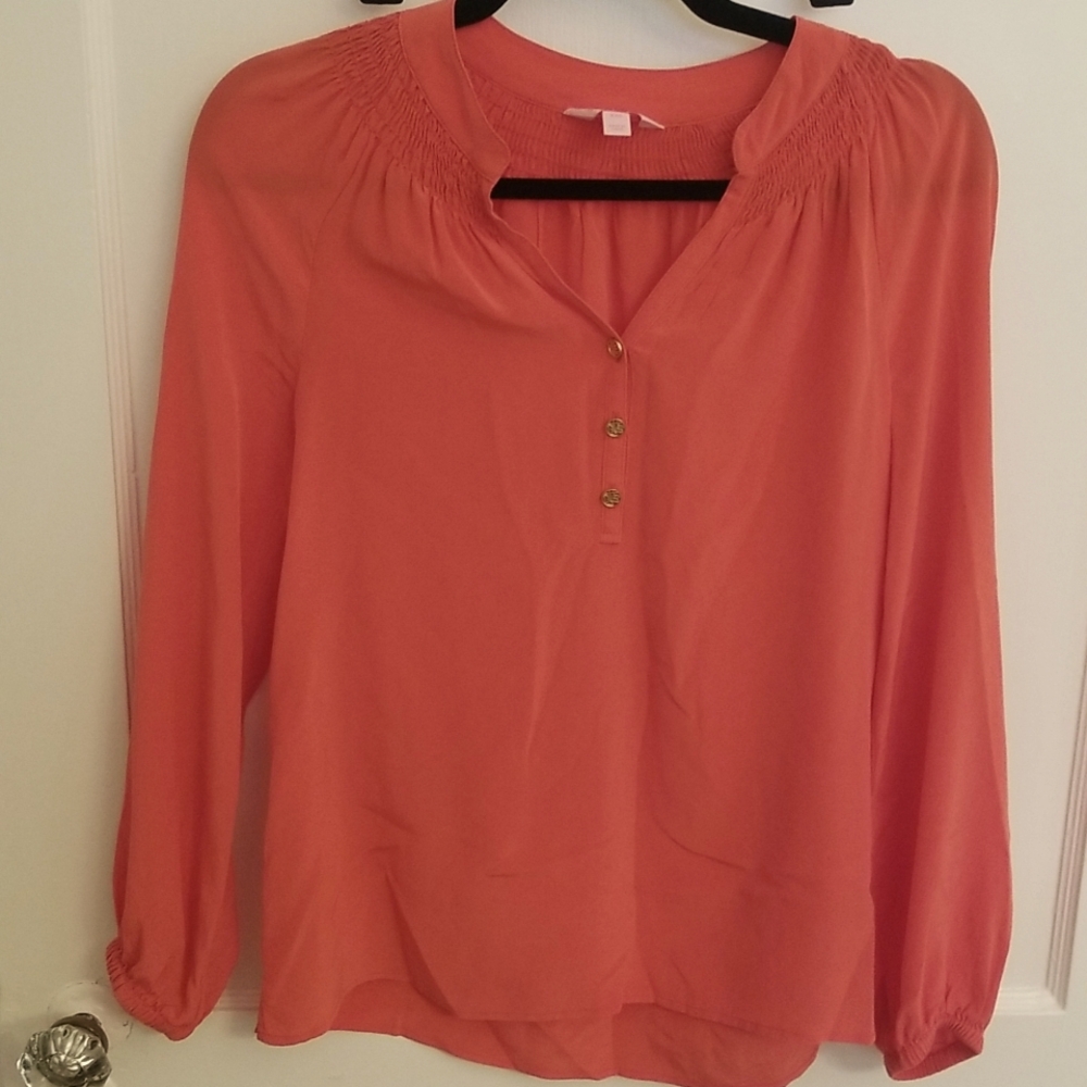 Lily Pulitzer silk top
